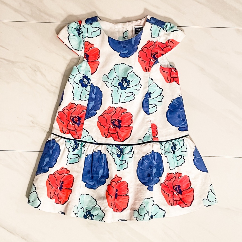 Janie and Jack Floral Dress - 18-24m